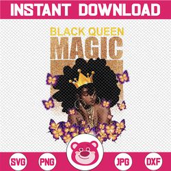 Black Girl Magic Png, Afro Diva Png, Queen Boss, Lady, Juneteenth Png Black Woman, Glamour, PNG Clipart
