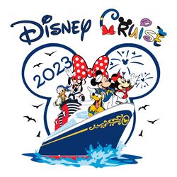 Mouse Cruise SVG Mouse And Friends SVG Cricut For Files Design