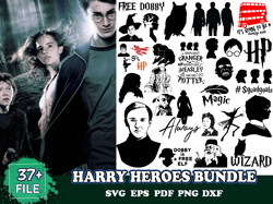 37 Harry Heroes Bundle, Trending Svg, Harry Potter Svg
