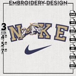 Nike Navy Midshipmen Embroidery Designs, NCAA Logo Embroidery Files, Navy Midshipmen, Machine Embroidery Files