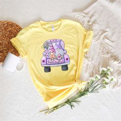 happy easter truck shirt,easter gnomes shirt,cute easter shirt,happy easter,gifts for easter,personalized easter shirts,