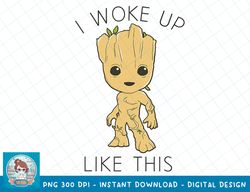 Marvel Guardians Of The Galaxy Woke Up Like This Groot T-Shirt copy PNG Sublimate
