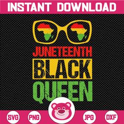 Juneteenth Black Queen Png Digital Instant Download, Juneteenth Png