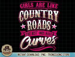 Curvy Girl Gift T Shirt Dirt Road Country Western Cowgirl copy png sublimation