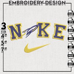 Nike Toledo Rockets Embroidery Designs, NCAA Logo Embroidery Files, Toledo Rockets, Machine Embroidery Files