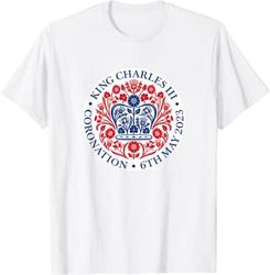 King Charles III Coronation Shirt Official Logo Watch Party T-Shirt