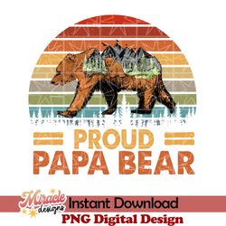 papa bear sublimation