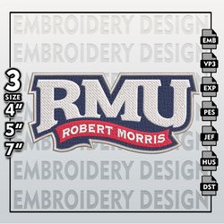 Robert Morris Colonials  Embroidery Designs, NCAA Logo Embroidery Files, NCAA Robert Morris, Machine Embroidery Pattern