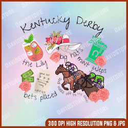 horses big hats mint juleps funny derby horse racing lover png, kentucky derby png, horse lover png, png high quality