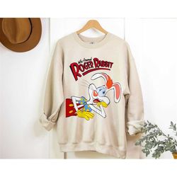 Retro 90S Roger Rabbit Sweatshirt / Who Framed Roger Rabbit T-shirt / Walt Disney World Tee / Magic Kingdom / Disneyland