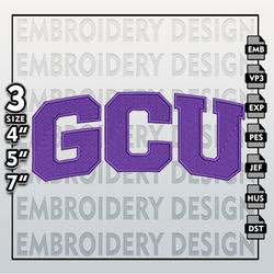 Grand Canyon Antelopes Embroidery Designs, NCAA Logo Embroidery Files, NCAA Grand Canyon, Machine Embroidery Pattern