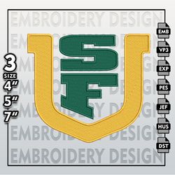 San Francisco Dons Embroidery Designs, NCAA Logo Embroidery Files, NCAA  Francisco Dons, Machine Embroidery Pattern