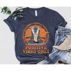 Lion King Rafiki Meditating Positive Vibes Only Shirt / Retro Disney T-shirt / Magic Kingdom / Walt Disney World / Disne