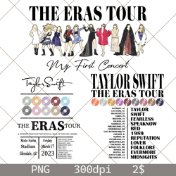 Retro The Eras Tour Png Bundle, The Eras Tour Merch, Taylor Png, Swiftie Png, Ts Eras Tour Png, Meet Me At Midnight Png