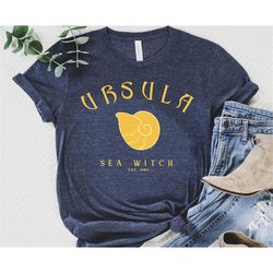 Ursula Sea Witch Est 1989 Shirt / The Little Mermaid T-shirt / Disney Villains Tee / Walt Disney World Shirt / Disneylan