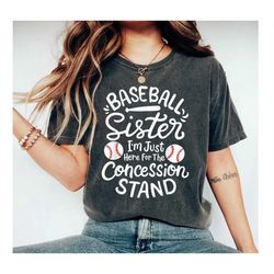 Baseball Sister Shirt - Baseball Shirts - Baseball Tees - Baseball Sister Shirts - Baseball Sister Tees - Baseball Bigge