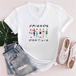 Friends Don't Lie | Stranger Friends Shirt | Season 4 Tee | Spotify Running Up That Hill | Eleven Shirt | Hellfire Shirt