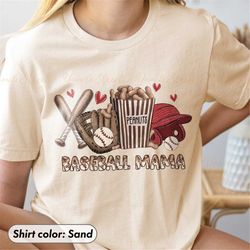 T-ball Mom, Baseball Mom Shirt, Baseball Shirt For Women, Sports Mom Shirt, Mothers Day Gift, Family Baseball Shirt