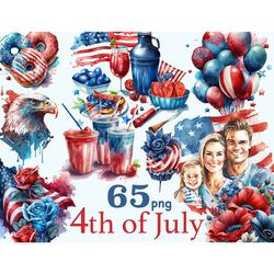 4th of July Clipart Bundle | Patriotic Graphics Collection