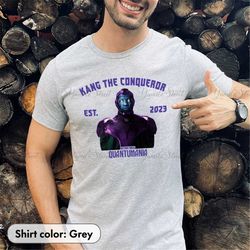 Custom Ant Man Est 2023 Shirt Ant Man And The Wasp Quantumania Tshirt Antman Wasp Cassie Lang Kang The Conqueror Marvel