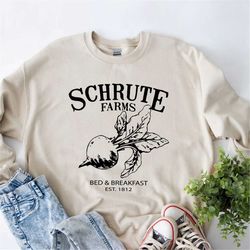 Schrute Farms Sweatshirt | The Office Sweatshirt | The Office Shirt | Schrute Farms Shirt | The Office Schrute Farms