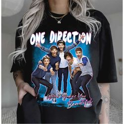 Cute What Make You Beautiful One Direction 90s T-Shirt, One Direction Shirt, One Direction Merch, 1D Gift, Gift For Fan