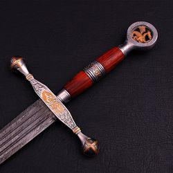 hand forged swords custom handmade Damascus steel Viking swords wedding gift swords mk3944m