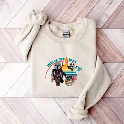 Star Wars Sweatshirt - Star Wars T-shirt - Disney StarWars Tee - Star Wars Gift Shirt - Galaxy's Shirts - Disneyland Shi