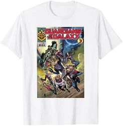 Marvel Guardians of the Galaxy Vol. 3 Cosmic Comic Poster T-Shirt