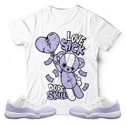 Love Sick Unisex Sneaker Shirt, Pure Violet 11 Tee, Jordan 11 Low Pure Violet T-Shirt, Hoodie, Sweatshirt, Tanktop