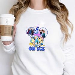 Encanto and Frozen On Ice Sweatshirts - Madrical Family and Elsa Shirts - Princess Shirts - Encanto and Frozen Shirts -