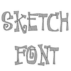 Sketch font embroidery design,Sketch embroidery font,Font embroidery design,INSTANT DOWNLOAD-1420