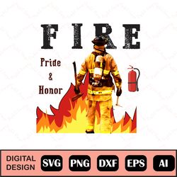 Firefighter Man Svg, Red Line Flag, Fireman, All American, Usa, Hero, Firefighters Quotes, Mug Design, Cut File, Tshirt