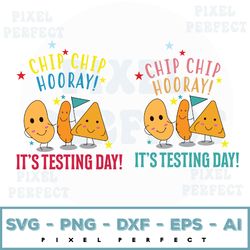 Printable Snack Svg, Classroom TreaSvg, Good Luck Gift Chip Bag Svg, Chip Hooray Testing Day Test Snack Svg, Chip Bag Sc