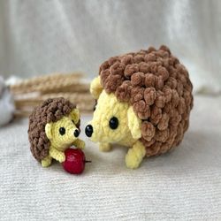 crochet pattern hedgehog / crochet pattern plush toy / amigurumi stuff toys tutorial / amigurumi animals / pattern
