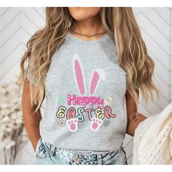 Happy Easter Shirt,Bunny Shirt,Easter Love,Matching Shirt,Easter Day Shirt,Gift,Couples Shirt,Family Shirt,Easter Celebr