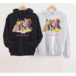 Disney Princess Squad Sweatshirt,Matching Family Disney Vacation,Disney Princess Vacation Sweater,Matching BestFriends D