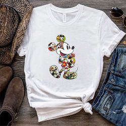 Mickey T-shirt | Disney Mickey Sweatshirt | Disney Shirts | Unisex Sweatshirt | Crewneck Sweatshirt | Disney Sweatshirts