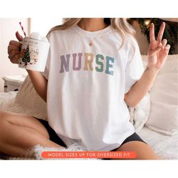 Retro Nurse Shirt, RN Registered Nurse Shirt, Nurse Week Gift, Womens Nurse Sweater, Nursing School Tee, Future Nurse Sh