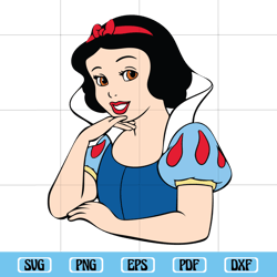 Snow White Disney Princess SVG Cricut, Disney Svg, Snow White Svg, Disney Princess Svg