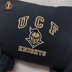 NCAA UCF Knights Embroidered Sweatshirt, Embroidered Shirt, NCAA UCF Knights Embroidered Hoodie, Unisex T-Shirt