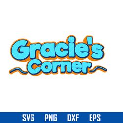 Gracie's Corner Logo Svg, Gracie's Corner Clipart, Gracie's Corner Svg, Png Eps Dxf Digital File