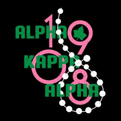 Alpha kappa alpha 1908 svg, Sorority Svg, Aka Girl gang svg, aka sorority svg, Aka svg, alpha kappa alpha, aka 1908, ske