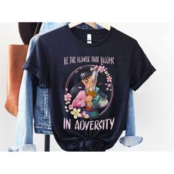 Mulan Warrior Princess Be The Flower That Blooms In Adversity Shirt / Disney T-shirt / Magic Kingdom / Walt Disney World
