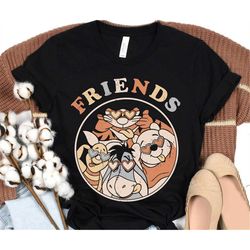 Retro Winnie The Pooh Friends Shirt / Pooh Eeyore Tigger Piglet T-shirt / Disney Squad Shirt / Walt Disney World / Disne