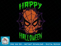 Marvel Spider-Man Mask Happy Halloween Graphic T-Shirt T-Shirt copy png, sublimation
