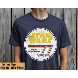 Retro Star Wars 77 Xwing Fighters Shirt / XWing T-shirt / Star Wars Celebration / May The 4th Be With You / Galaxy's Edg
