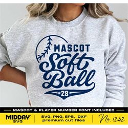 softball team template svg, png dxf eps, cricut cut file, softball team shirts, logo, silhouette, sublimation, svg for t