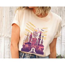 Retro Mickey Mouse And Cinderella Castle Disney 100 Years Of Wonder Shirt / 100th Anniversary T-shirt / Walt Disney / Di