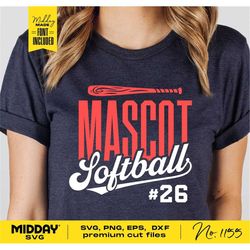 softball team template, svg png dxf eps, softball design, softball team shirts, softball mom shirt, cricut, silhouette,